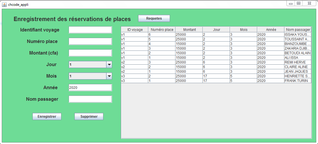 Projet Java Gestion Notes – 35 + projets Java avec code Source – DGAM