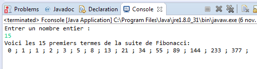 interface graphique
