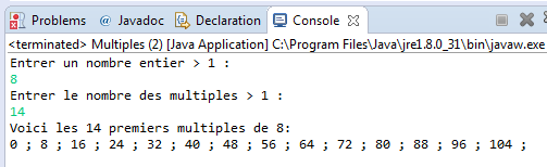 interface graphique